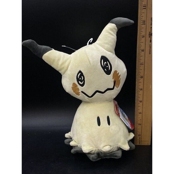 Pokemon Mimikyu Plush 10” Ghost WCT Wicked Cool Toys Stuffed Animal - Picture 4 of 8